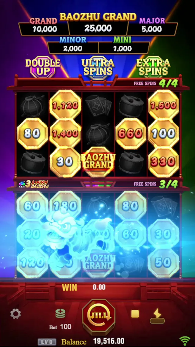 3 Lucky Baozhu game interface screenshot 5