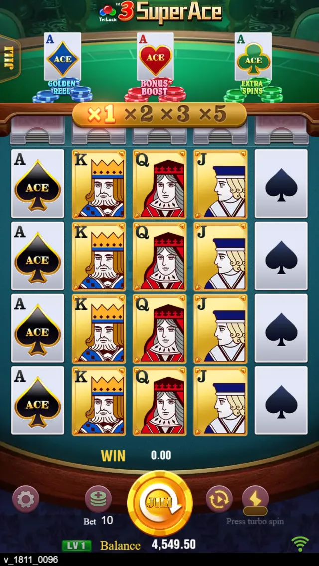 3 Super Ace game interface screenshot 3