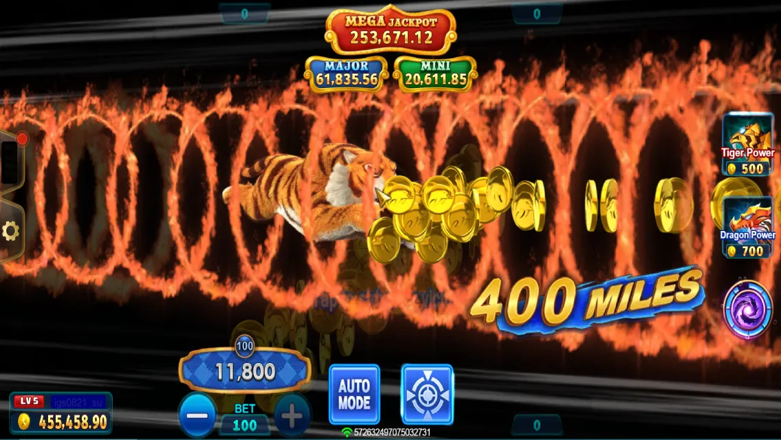 Circus Jackpot game interface screenshot 4