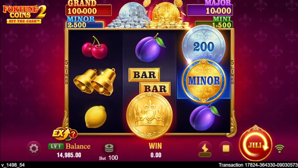 Fortune Coins 2 game interface screenshot 3