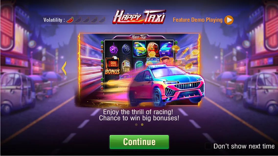 Happy Taxi game interface screenshot 1