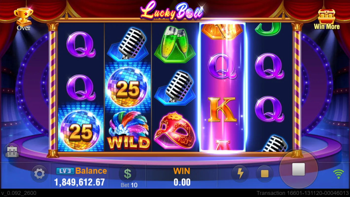 Lucky Ball game interface screenshot 3