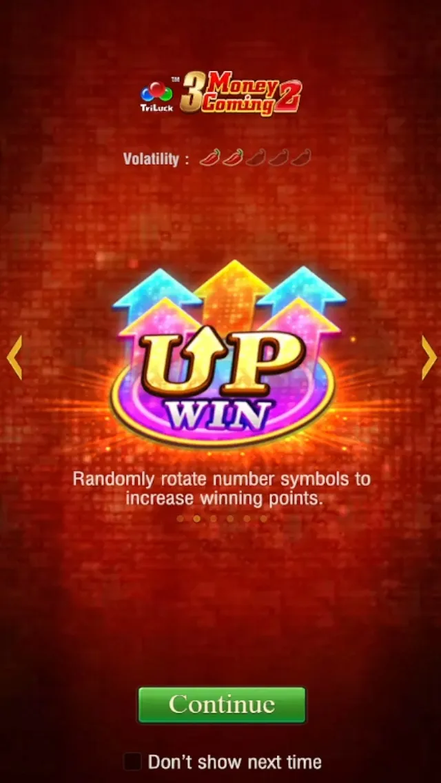 Money Coming 2 game interface screenshot 1