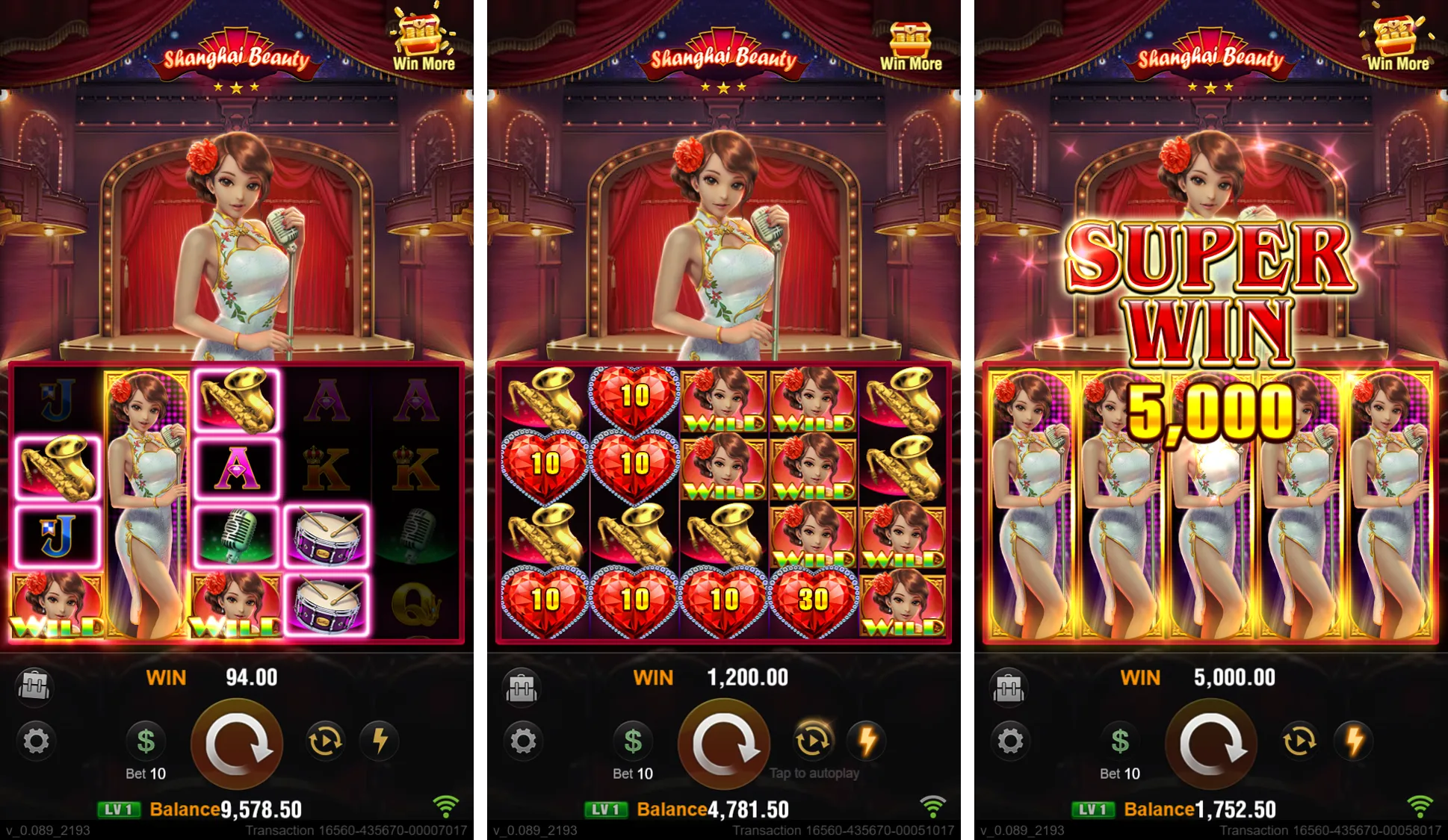Shanghai Beauty game interface screenshot 2