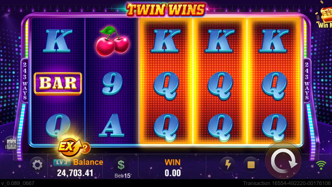 TWIN WINS game interface screenshot 4