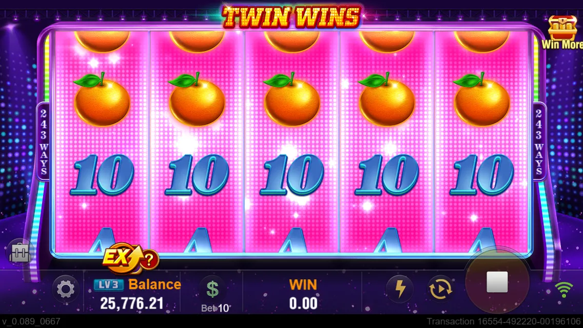 TWIN WINS game interface screenshot 5
