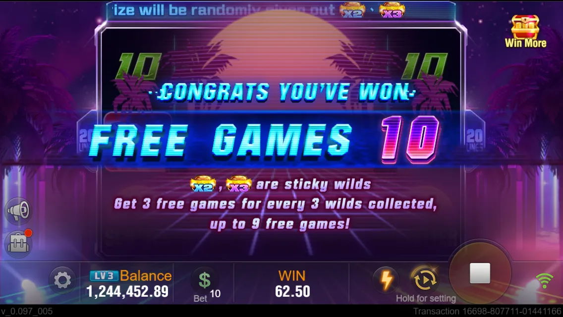WILD RACER game interface screenshot 4